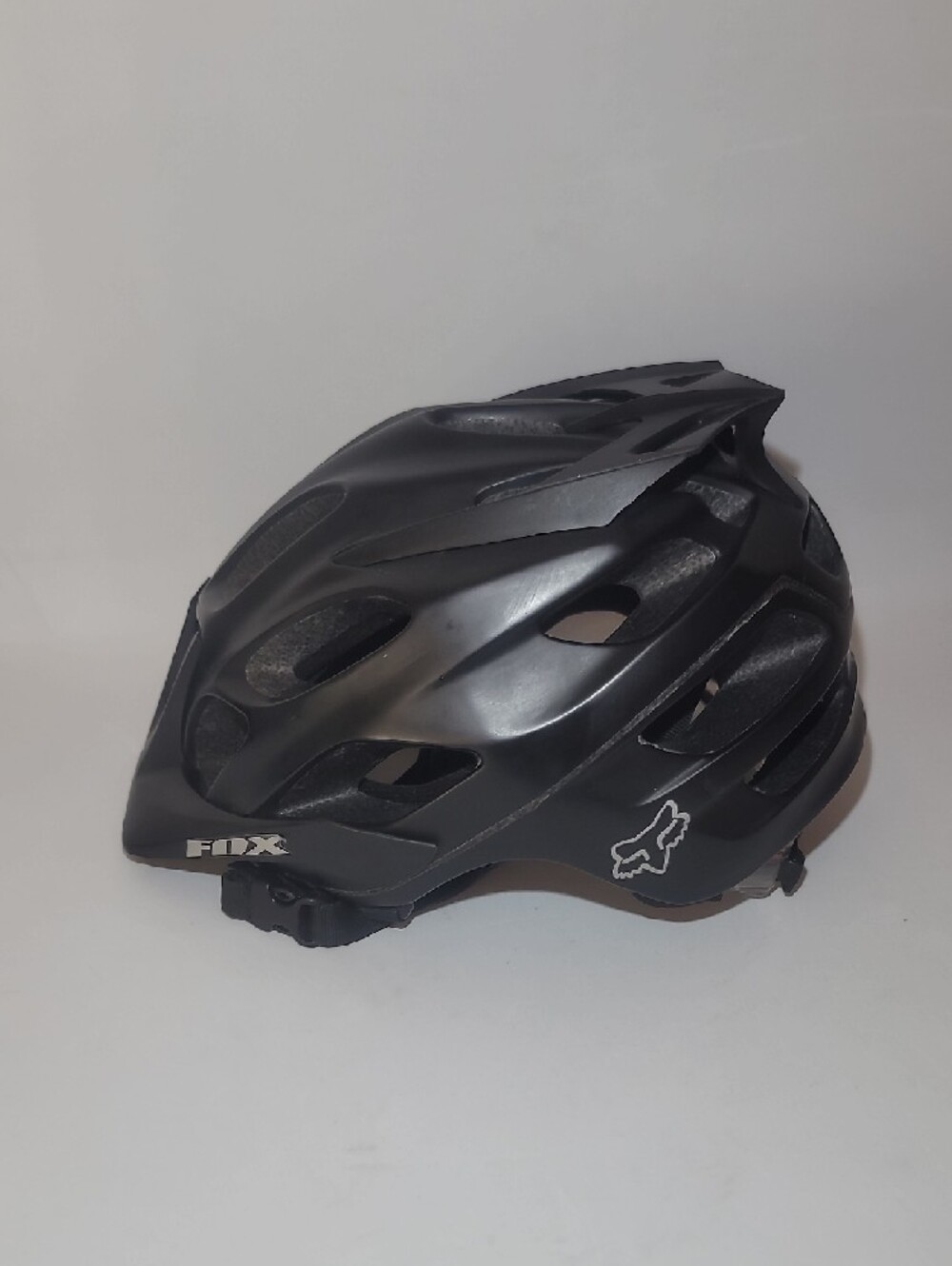 Fox Matte Black Mountain Bike Helmet - Picture 3 of 6